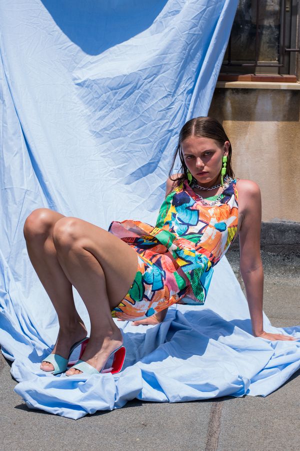 Modic Fashion Editorial - Bluer than Blue by Iliana Michali 